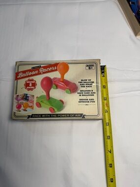 Balloon Racers 2-Pack Toy Cars - Red & Green